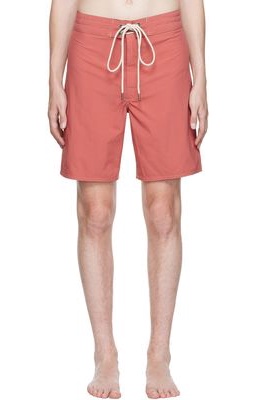 RRL Red Lace-Up Swim Shorts