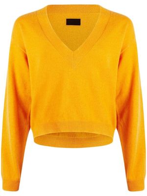 RtA Alba V-neck jumper - Yellow