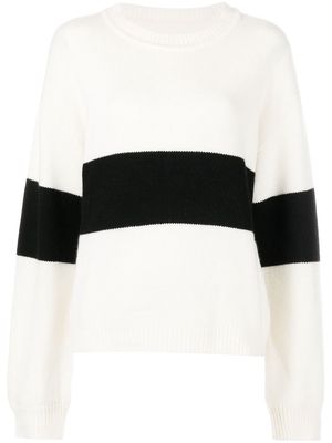 RtA Avalon cashmere knitted jumper - White
