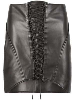 RtA Benedita corset mini skirt - Black
