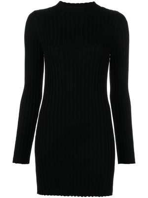 RtA Brielle round-neck dress - Black
