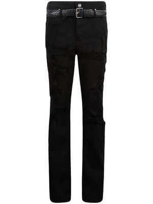 RtA Dexter straight-leg jeans - Black