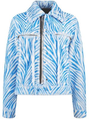 RtA Ivana zipped jacket - Blue