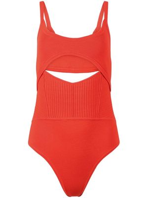 RtA Lucas tank-style bodysuit - Red