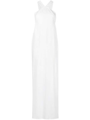 RtA Phoebe cross-neck dress - White