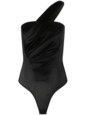 RtA River one-shoulder bodysuit - Black