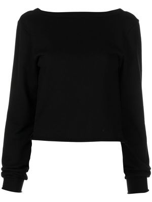 RtA Ruth knitted top - Black