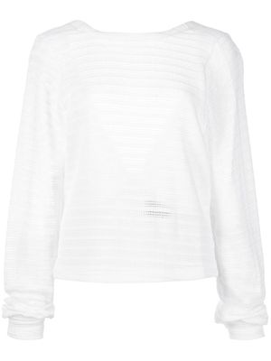 RtA Ruth knitted top - White