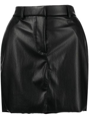 RtA vegan leather Tamires mini-skirt - Black