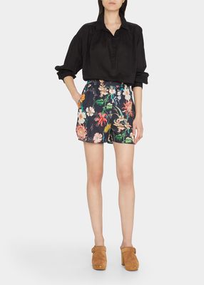 Ruby Floral-Print Shorts