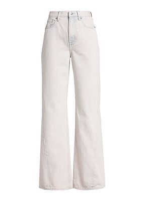 Ruby Mid-Rise Wide-Leg Jeans