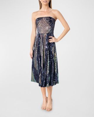 Ruby Strapless Sequin Dress