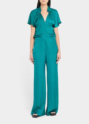 Ruched Stella Jumpsuit