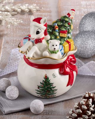 Rudolph Candy Bowl