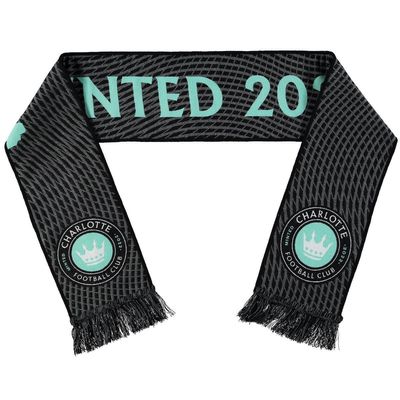 RUFFNECK SCARVES Charlotte FC Minted Skyline HD Woven Scarf