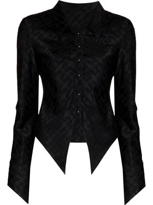 RUI patterned fitted jacket - Black