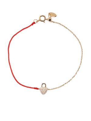 Ruifier 18kt yellow gold Haven Clarity diamond bracelet - Red