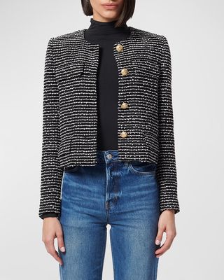 Rula Cropped Tweed Jacket