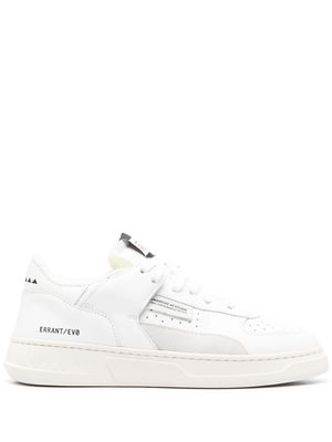 RUN OF Evo Combi leather sneakers - White