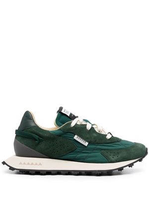 RUN OF Randon M lace-up sneakers - Green