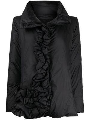 Rundholz ruffled puffer jacket - Black