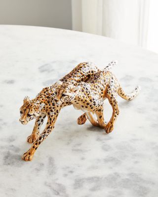 Running Cheetahs Figurine