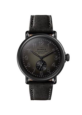 Runwell Leather Strap Watch/41MM