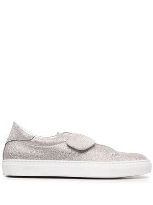 Rupert Sanderson glittermist pebble sneaker - Silver