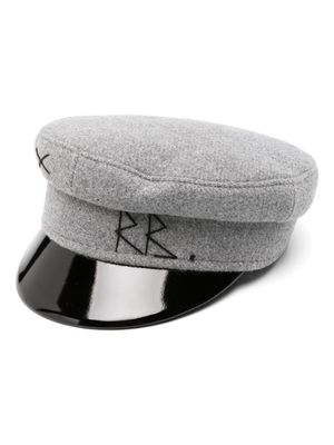 Ruslan Baginskiy Baker Boy wool beret - Grey