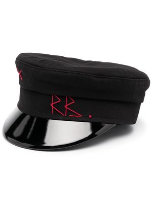 Ruslan Baginskiy embroidered-logo baker boy hat - Black