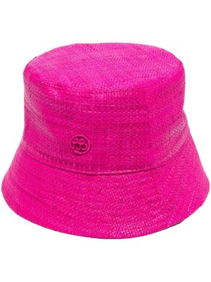 Ruslan Baginskiy embroidered-logo bucket hat - Pink