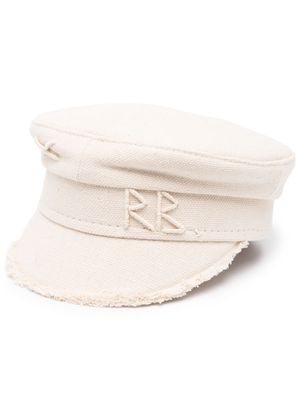 Ruslan Baginskiy logo-embellished Bakerboy cap - Neutrals