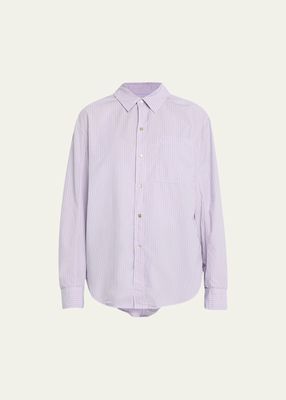 Ruth Striped Button-Front Shirt