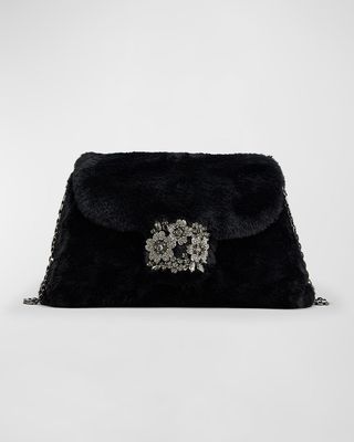 RV Bouquet Mini Faux-Fur Shoulder Bag