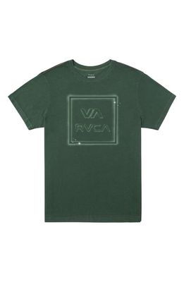 RVCA All the Way Graphic T-Shirt in College Green