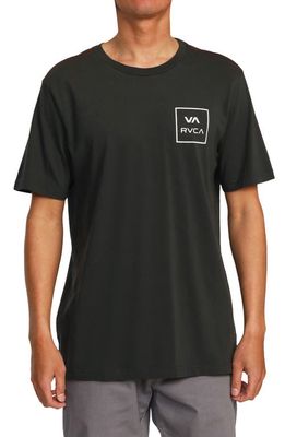RVCA All the Way Graphic Tee in Pirate Black