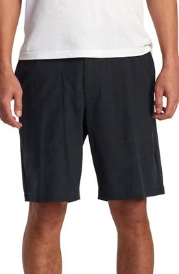 RVCA All Time Hybrid Shorts in Black