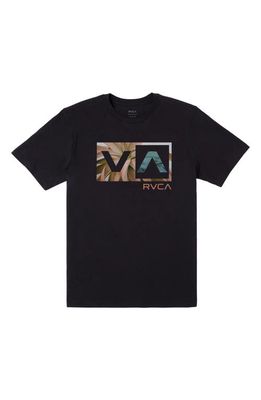 RVCA Balance Box Graphic T-Shirt in Black