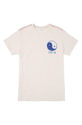 RVCA Balance Boy Graphic T-Shirt in Antique White