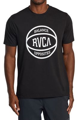 RVCA Ball Graphic T-Shirt in Black