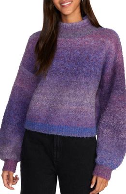 RVCA Dream Cycle Mock Neck Sweater in Lavender