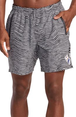 RVCA Elliott Routledge Yogger Shorts in Fun Skull