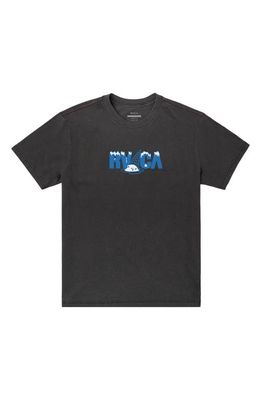 RVCA Melted Graphic T-Shirt in Black