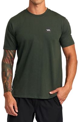 RVCA Men's 2X Performance T-Shirt in Dark Olive