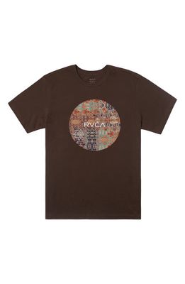 RVCA Motors Graphic T-Shirt in Chocolate