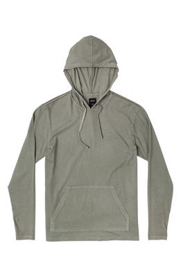 RVCA Pigment Dyed Hoodie in Aloe