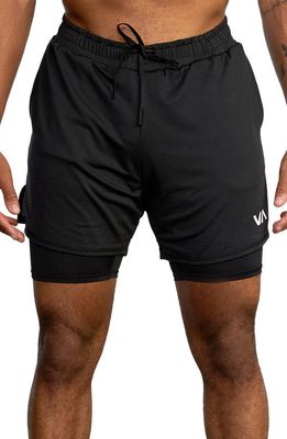 RVCA Sport Vent Shorts in Black