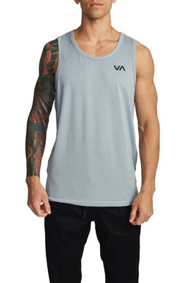 RVCA Sport Vent Tank in Charcoal Heather