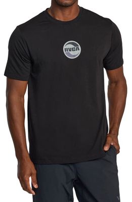 RVCA Twist Logo Graphic T-Shirt in Black