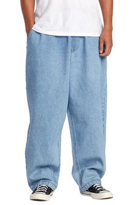 RVCA Zach Allen Baggy Rigid Jeans in 90S Blue